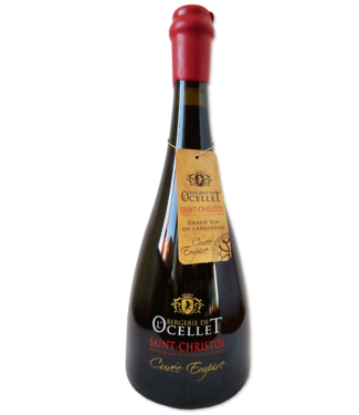 Vignobles Vellas BERGERIE DE L OCELLET VIN ROUGE APO SAINT CHRISTOL 13.5 % 75 CL