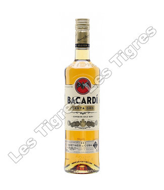 Bacardi BACARDI RHUM CARTA ORO 40 % 70 CL B6S1