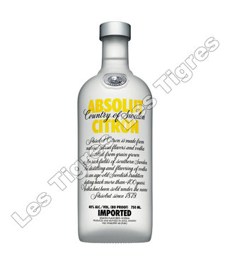 Absolut ABSOLUT VODKA CITRON 40 % 70CL B6S1