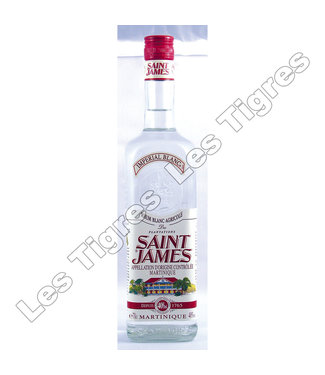 Saint James SAINT JAMES RHUM BLANC 40 % 70 CL B6S1