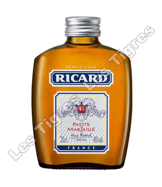 Ricard RICARD ANISE 45 % 20 CL B6S1 - Les Tigres e-shop