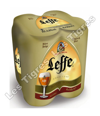 Leffe LEFFE BLONDE CAN 6.6 % 24 X 50CL B24S24