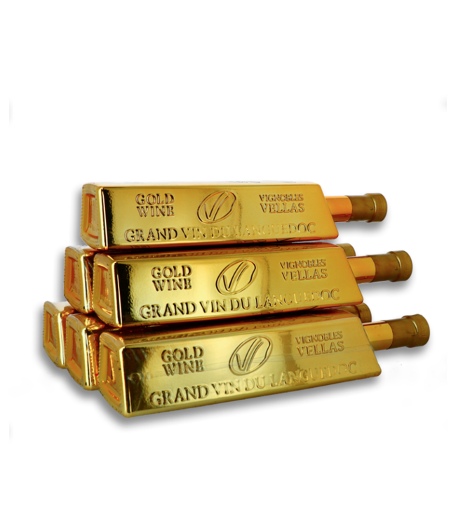 Vignobles Vellas LINGOT - GOLD WINE RED - DOMAINE LEO VAREILLE ROUGE AOP FAUGERES 14.5 % 75CL