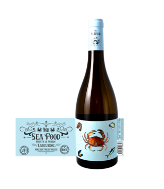 Vignobles Vellas MRS SEA FOOD AOP LANGUEDOC BLANC 13 % 75 CL