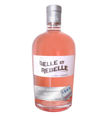 Vignobles Vellas - de 13° BELLE ET REBELLE VIN ROSE CINSAULT IGP OC 12.5 % 75 CL