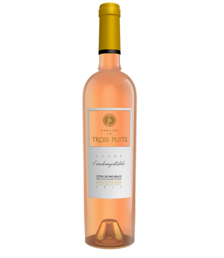 Vignobles Vellas DOMAINE DES 3 PUITS ROSE - CUVEE L INDOMPTABLE - AOP COTES DE PROVENCE ROSE 13 % 75CL