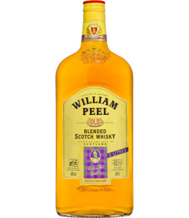 William Peel WILLIAM PEEL WHISKY 40 % VOL 2L B6S1