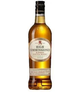 Alcool HIGH COMMISSIONER WHISKY 40 % 1 L B6S1