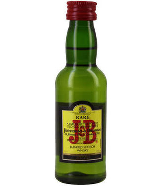 J&B FIOLE JB WHISKY MIGNONETTE 5 CL B12S1