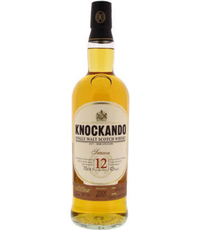 Knockando KNOCKANDO WHISKY 12 YEARS 0.7L 43 % VOL B6S1