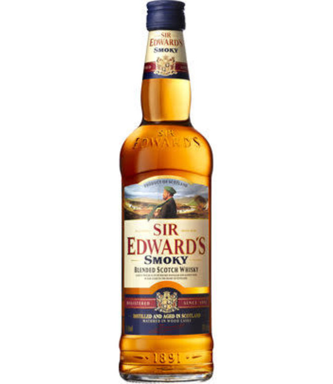 Sir Edward s SIR EDWARD S WHISKY SMOKY 40 DEG 70CL B6S1