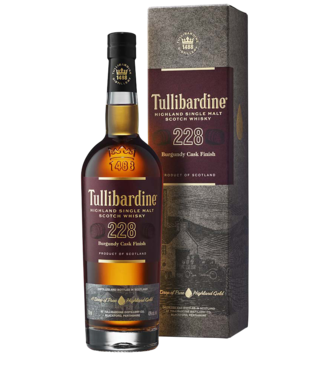 Alcool TULLIBARDINE WHISKY 228 BURGUNDY 12 YEARS 43 % 70CL B6S1