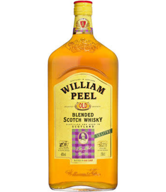 William Peel WILLIAM PEEL WHISKY 40 % 1.5L B6