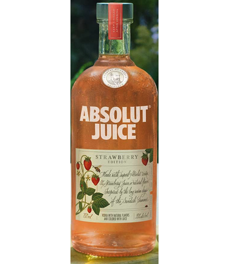 Absolut ABSOLUT VODKA JUICE STRAW 35 % 50CL B6S1