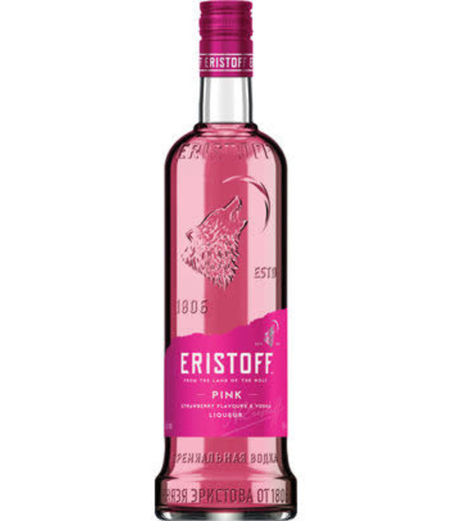 Eristoff ERISTOFF PINK VODKA 18 % 70CL B6S1