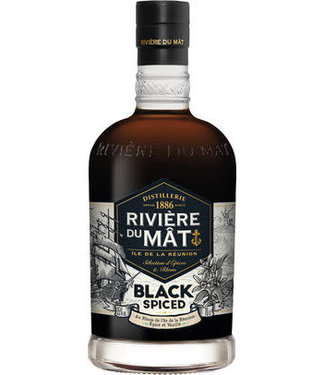 Riviere du Mat RIVIERE DU MAT BLACK SPICED RHUM 35 % 70 CL B6S1