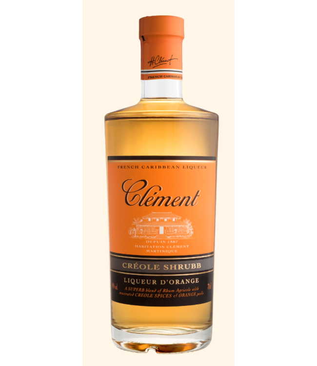 Alcool LIQUEUR CREOLE SHRUBB CLEMENT 40 % 70 CL B6S1