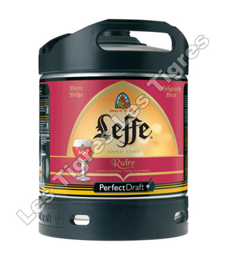 Leffe LEFFE RUBY FUT PERFECT DRAFT 6 L CONSIGNE ET CASIER EN +