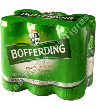 Bofferding BOFFERDING PILS 4.8 % CAN 24 X 50 CL B24S24