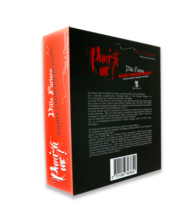 Vignobles Vellas - de 13° COFFRET PUNISH ME ! 0.75L