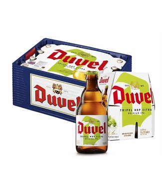 Duvel DUVEL TRIPLE HOP CITRA 9.5 % VC 6 X 4 X 33 CL + 24 X 10 CTS ( SANS CASIER )