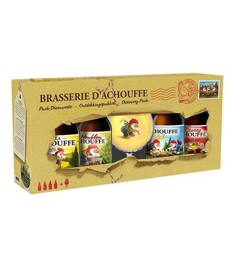 Alcool CHOUFFE COFFRET 4 BOUTEILLES  + VERRE B4S1