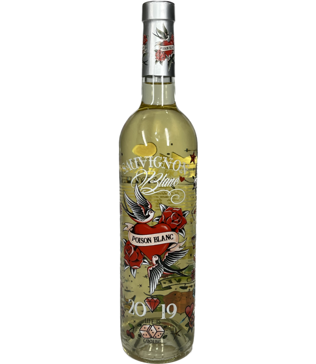 Vignobles Vellas - de 13° POISON BLANC 12 % EN VOL. 75CL IGP PAYS D OC SAUVIGNON BLANC
