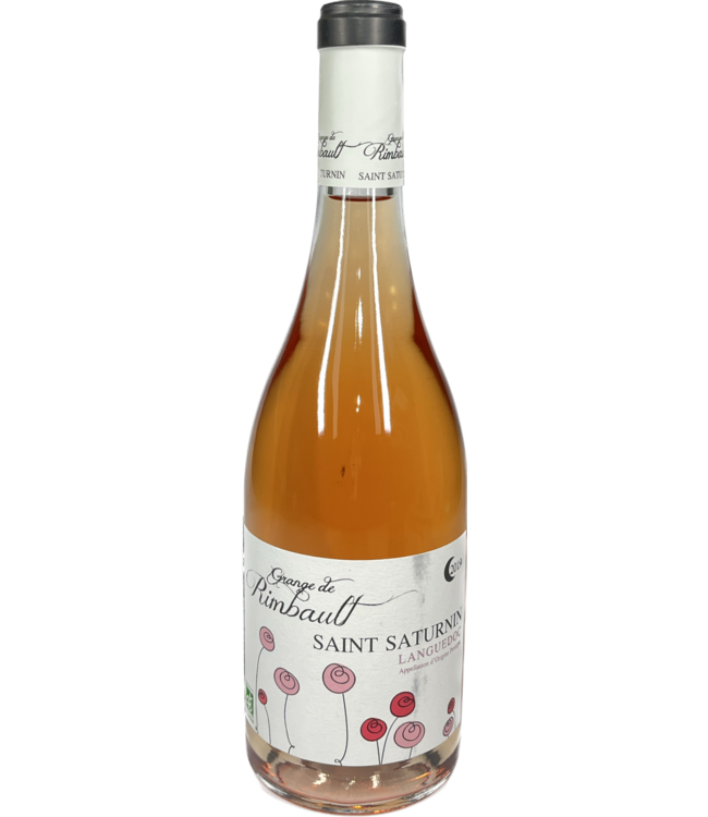 Vignobles Vellas GRANGE DE RIMBAULT ROSE  BIO AOP CTLX ST SATURNIN  13 % 75 CL B6S1