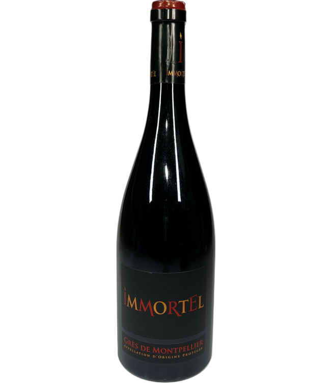 Vignobles Vellas IMMORTEL VIN ROUGE AOP GRES DE MONTPELLIER 13 % 75 CL B6S1