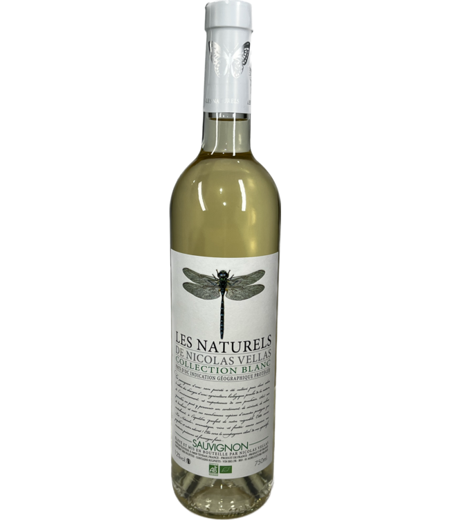 Vignobles Vellas - de 13° NICOLAS VELLAS  - LES NATURELS - VIOGNIER BLANC BIO IGP PAYS D OC  12.5 % VOL 75CL