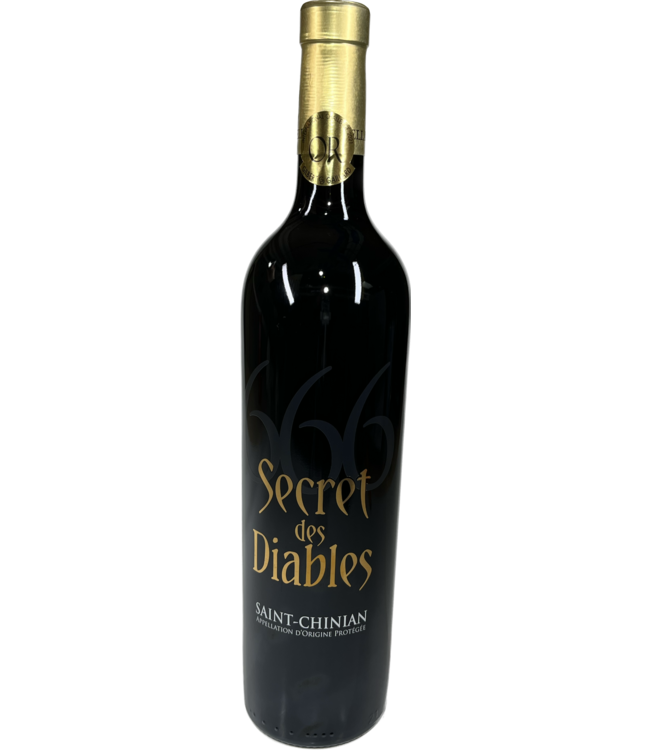 Vignobles Vellas SECRET DES DIABLES VIN ROUGES AOP ST CHINIAN 13.5 % 75 CL