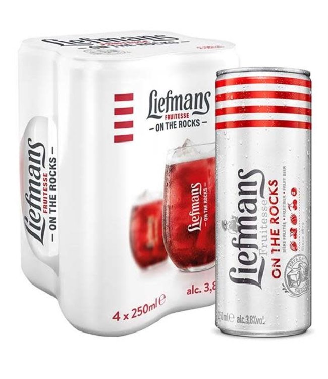 Liefmans LIEFMANS FRUITESSE CAN 6X4 25CL 3.8 % VOL B24S24