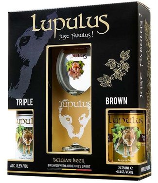 Lupulus LUPULUS COFFRET 2 BOUT. 75 CL + VERRE B4S1