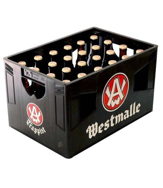 Westmalle WESTMALLE TRIPEL TRAPPIST 9.5% VOL. 33CL B24S24 + 24 X 0.10 CTS CONSIGNES + 2.10 EURO CASIER