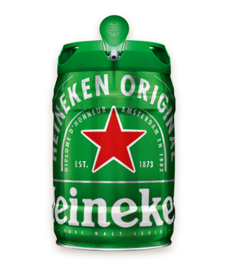 Heineken HEINEKEN FUT 5L 5 % VOL ONE WAY