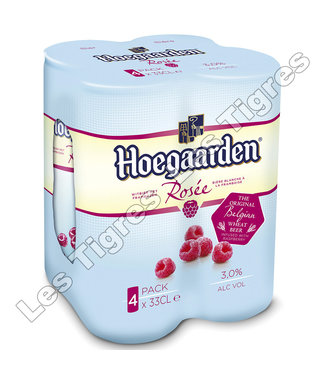 Hoegaarden HOEGAARDEN ROSEE CAN  3 % 6 X 4 X 33CL B24S24