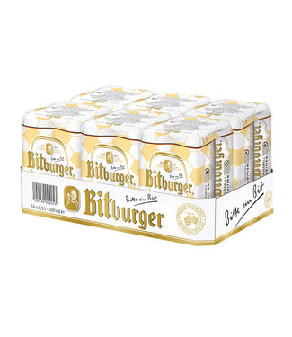 Bitburger BITBURGER PILS CAN 4.8 %  24 X 50CL  B24S24