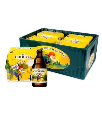 Chouffe LA CHOUFFE  - LA CHOUFFE - BOUT.  8 % VC 24 X 33CL + 24 X 10 CTS ( SANS CASIER ) B24S24