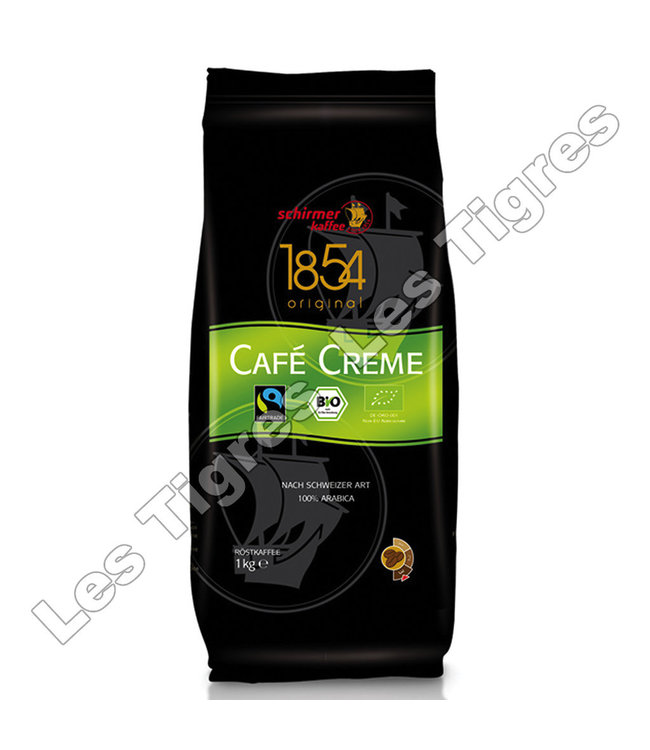 Schirmer SCHIRMER 1854 BIO CAFE CREME 100% ARABICA 8 X 1 KG B8S8