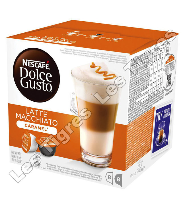 Docle Gusto DOLCE GUSTO LATTE MACCHIA CARAMEL 3 X 16 CAP B3S3