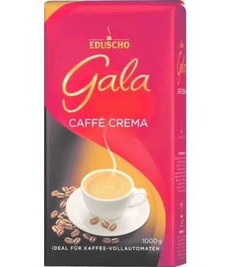 Eduscho EDUSCHO GALA CAFE CREMA KRAEFTIG BOHNE 8 X 1 KG B8S8