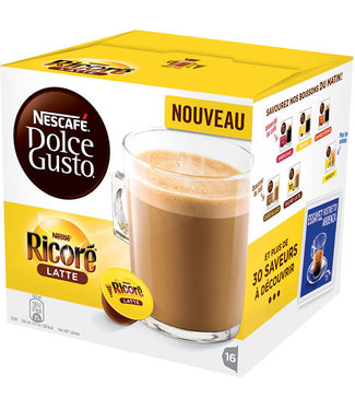 Nescafe DOLCE GUSTO RICORE LATTE 6 X 16 CAPS 112 GR B6S6