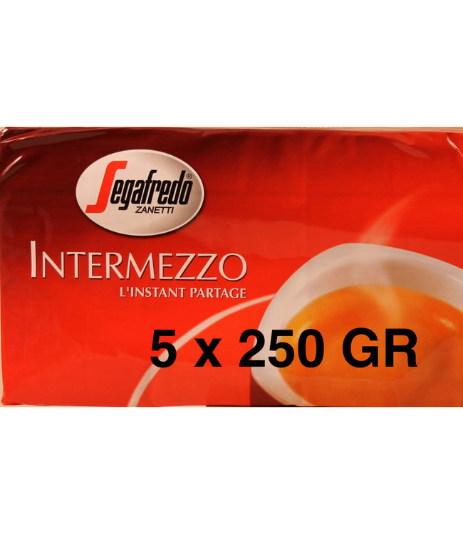 Segafredo SEGAFREDO INTERMEZZO VAC 5 X 4 X 250 GR B5S5