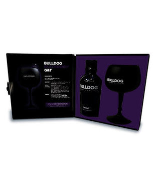 Bulldog BULLDOG GIN 70 CL 40 % + BLACK COPA (VERRE) B6S1