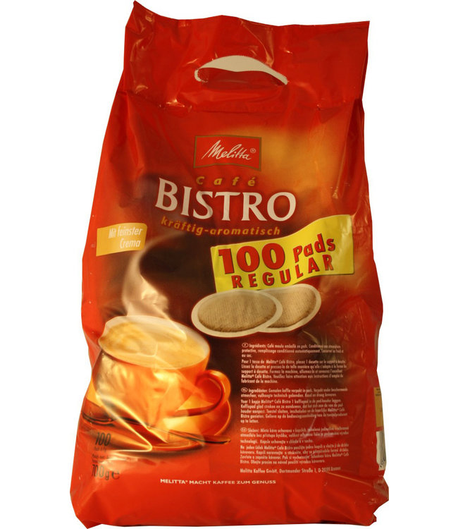 Melitta MELITTA BISTRO KRAFTIG REGULAR 8 X 100 PADS B8S8