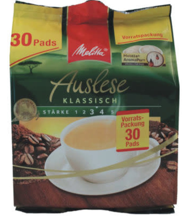Melita MELITTA AUSLESE PADS 10 X 30 PADS 210 GR B10S10
