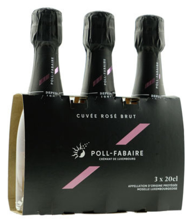 Poll Fabaire POLL FABAIRE CLUSTER ROSE 12.5% 3 X 20 CL B8S3