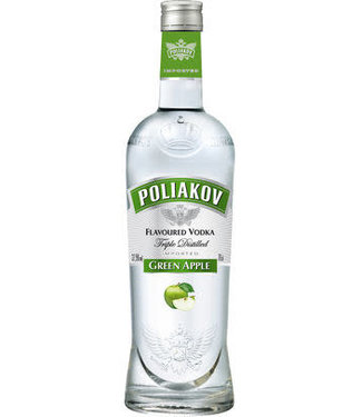 Poliakov POLIAKOV VODKA GREEN APPLE 37.5 % 70CL B6S1