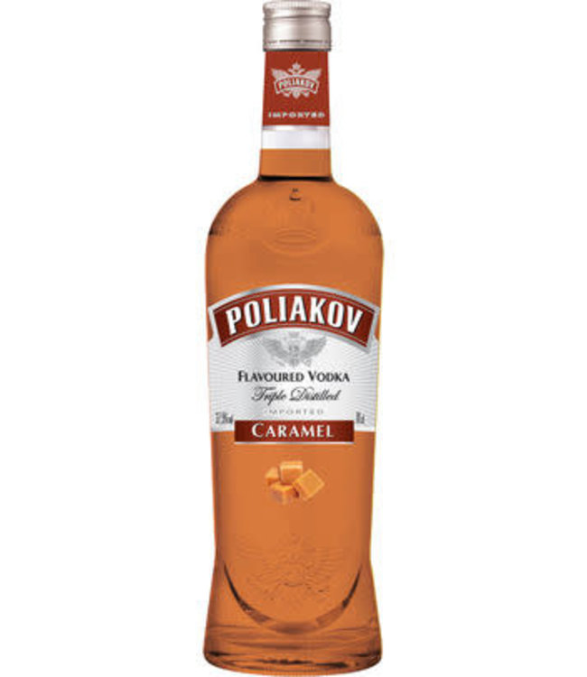 Poliakov POLIAKOV VODKA CARAMEL 37.5 % VOL 70CL B6