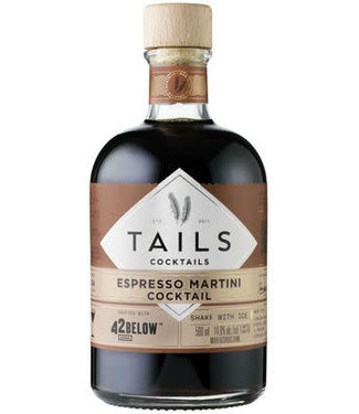 Label 5 TAILS COCKTAILS ESPRESSO MARTINI COCKTAIL 14.9 % 50 CL B6S1